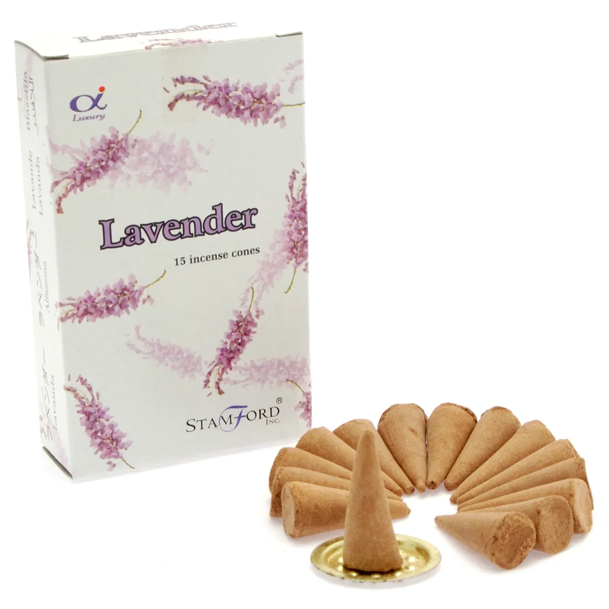 Vibrant lavender cones displayed in a decorative arrangement, showcasing their purple flowers – lavender cones UK