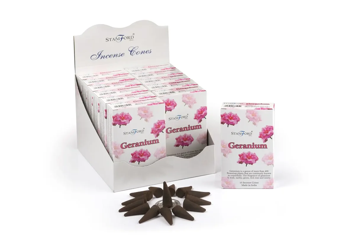 incense cones geranium