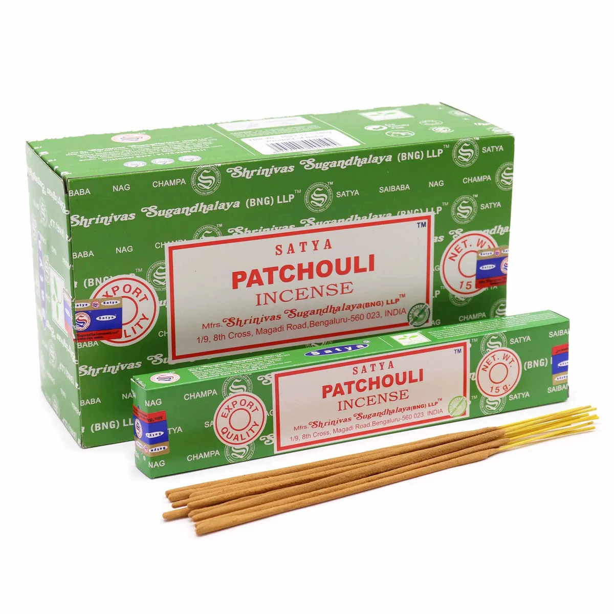 Satya patchouli incense 15g