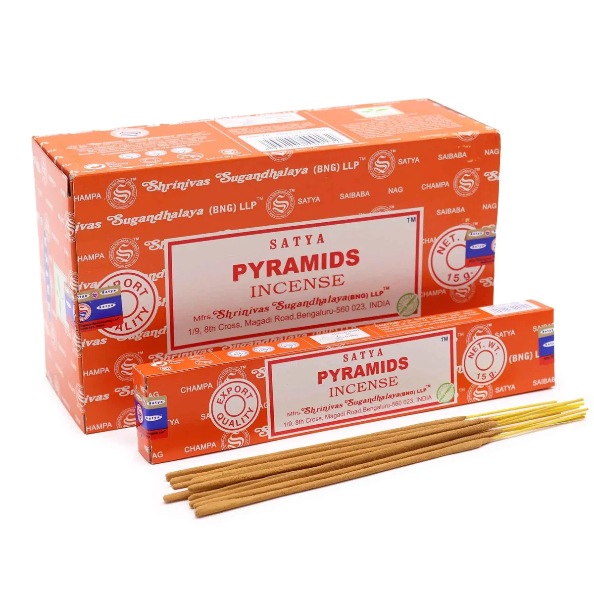 Satya incense pyramid shape, 15gm