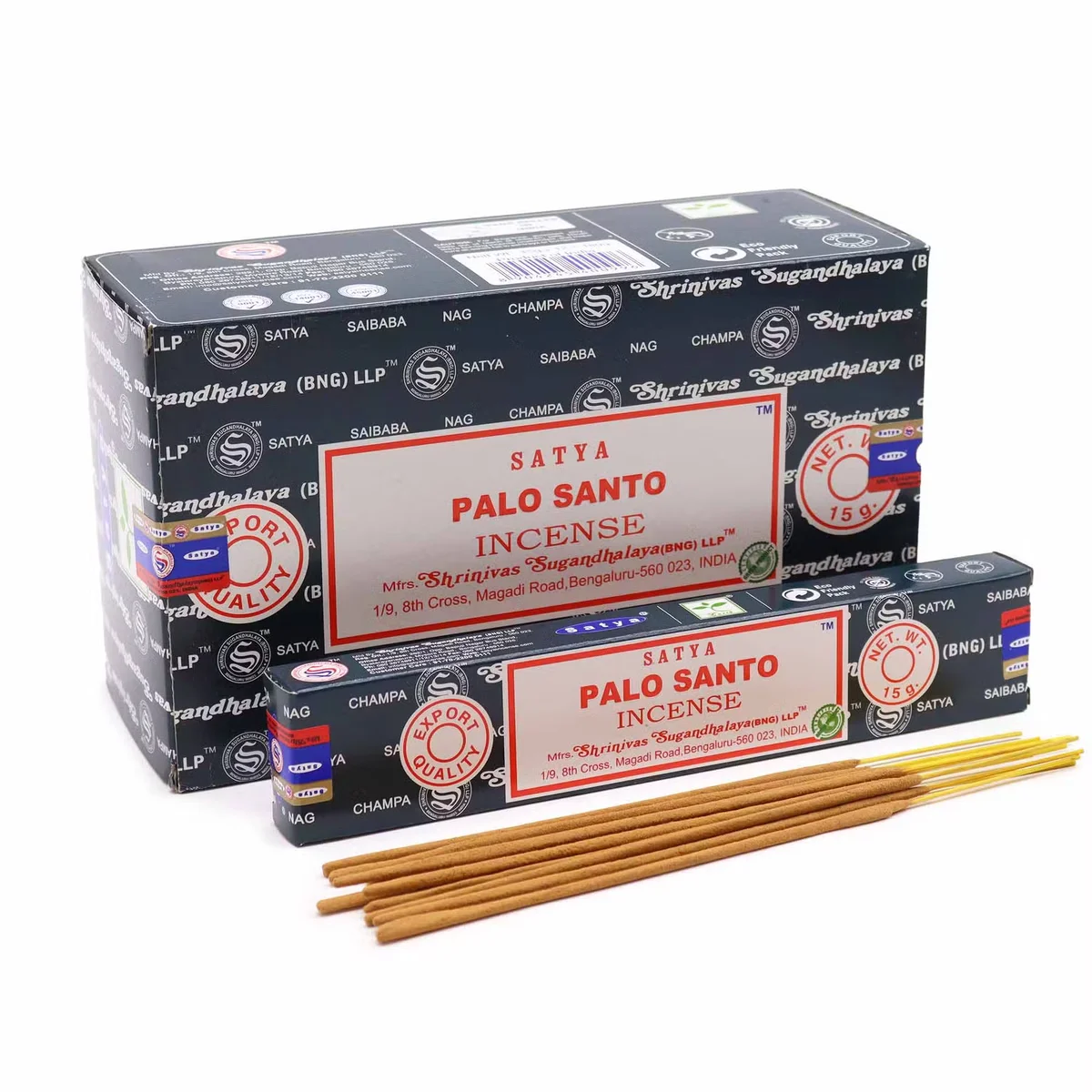 Palo Santo incense sticks from Satya, 15g pack