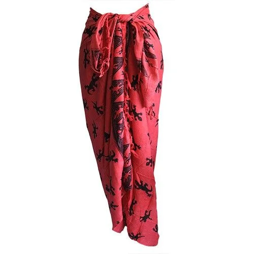 Pink sarong from Bali Gecko brand.