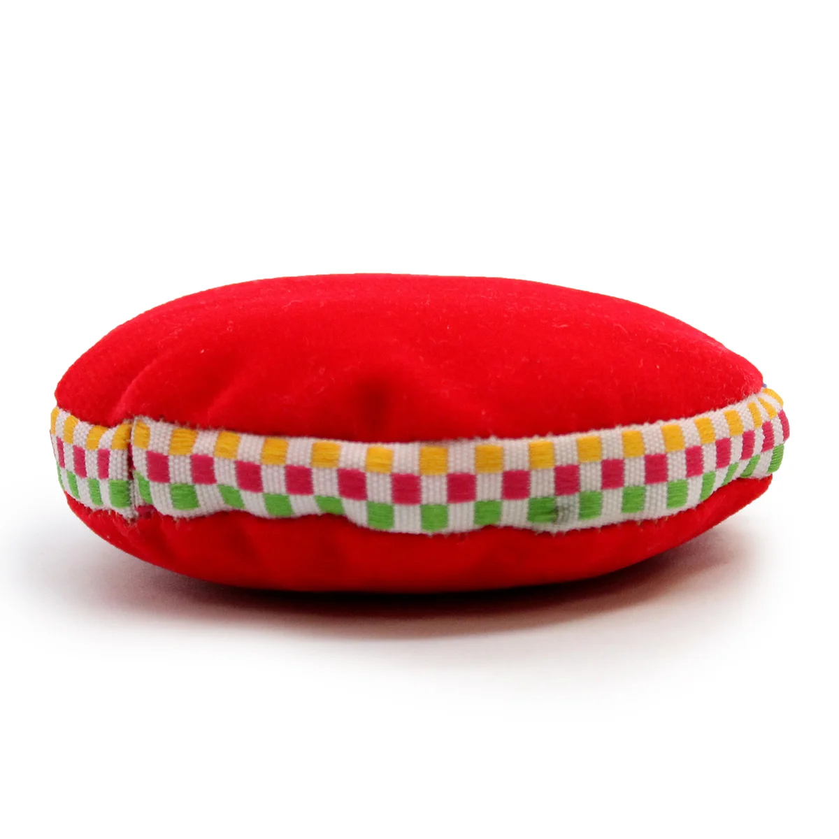 Velvet cushion for singing bowl, 7cm size.