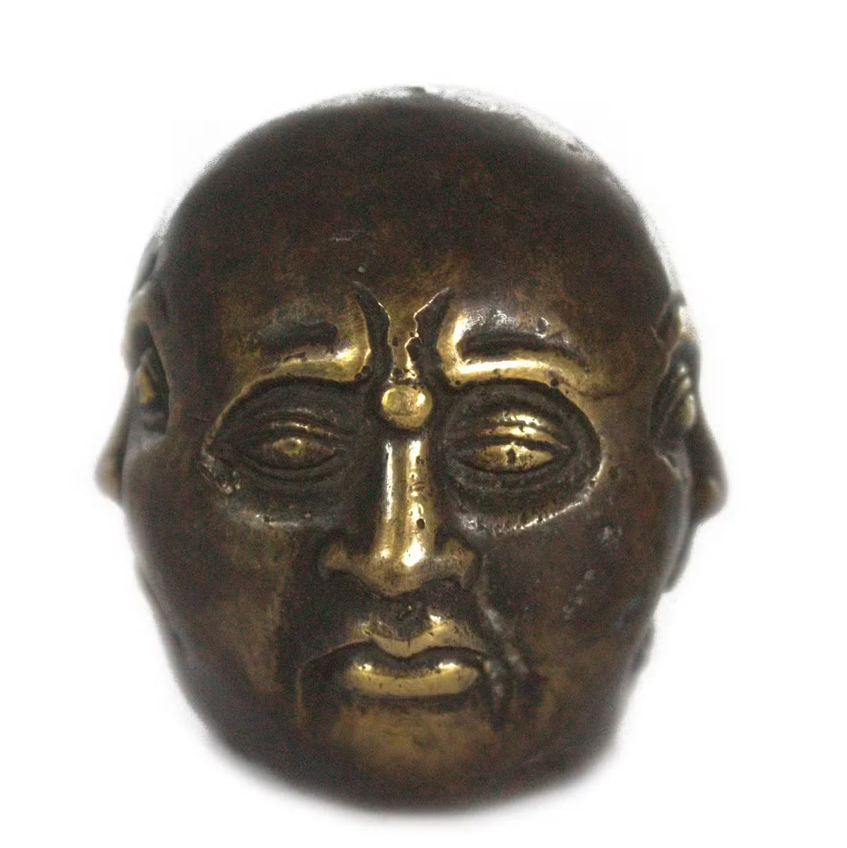 5cm four‑face Buddha ornament, a small Fengshui Buddha sculpture.