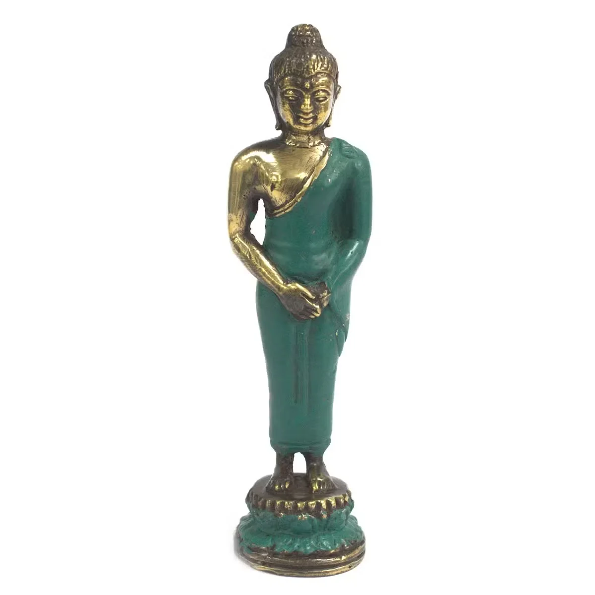 Med Standing Buddha sculpture for home Buddha decor