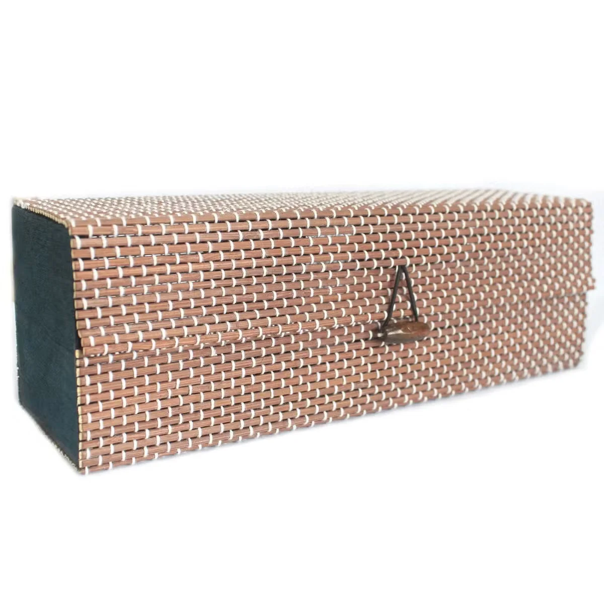 Triple box made of fine bamboo, a bamboo box storage for organising items
