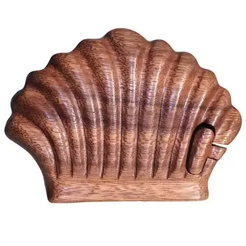 Bali Magic Box shaped like a sea shell.