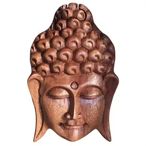 buddha figurine box featuring a Buddha head