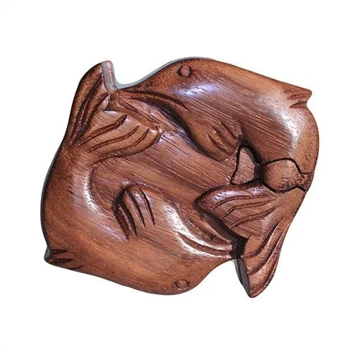 Bali magic box with dolphins design