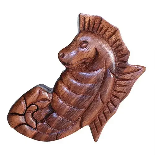 Sea horse figurine from Bali Magic Box, shown on a neutral background.