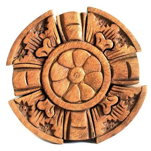 Bali magic box with round petal design