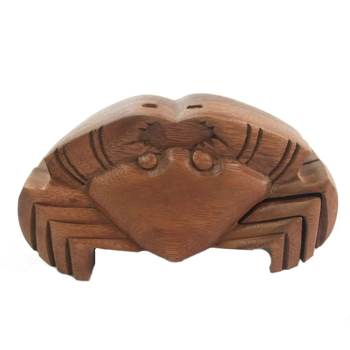 Bali magic box crab showcases a whimsical beach crab perched on a sand‑like background.