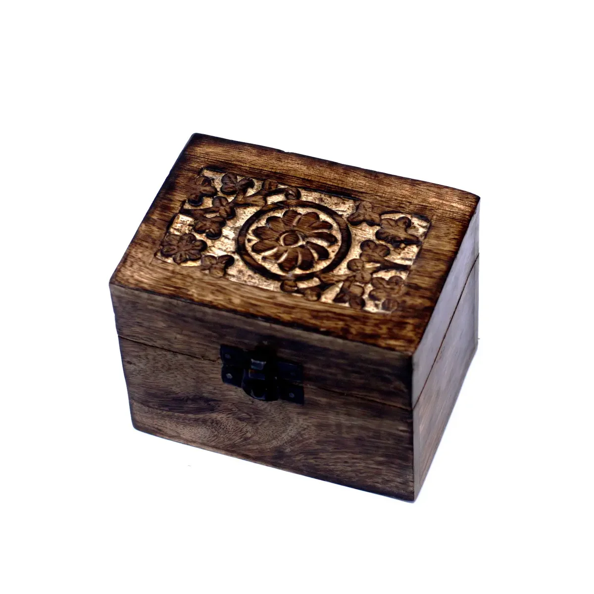 Mango floral aromatherapy box, compact set of six scented jars.