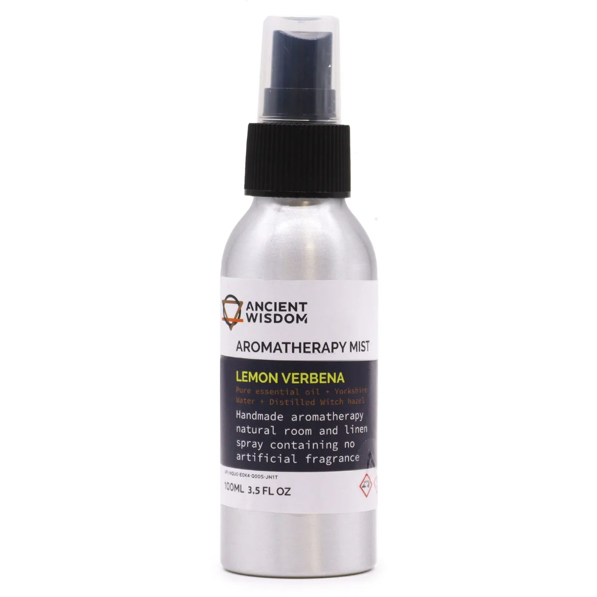 100ml bottle of lemon verbena essential oil mist