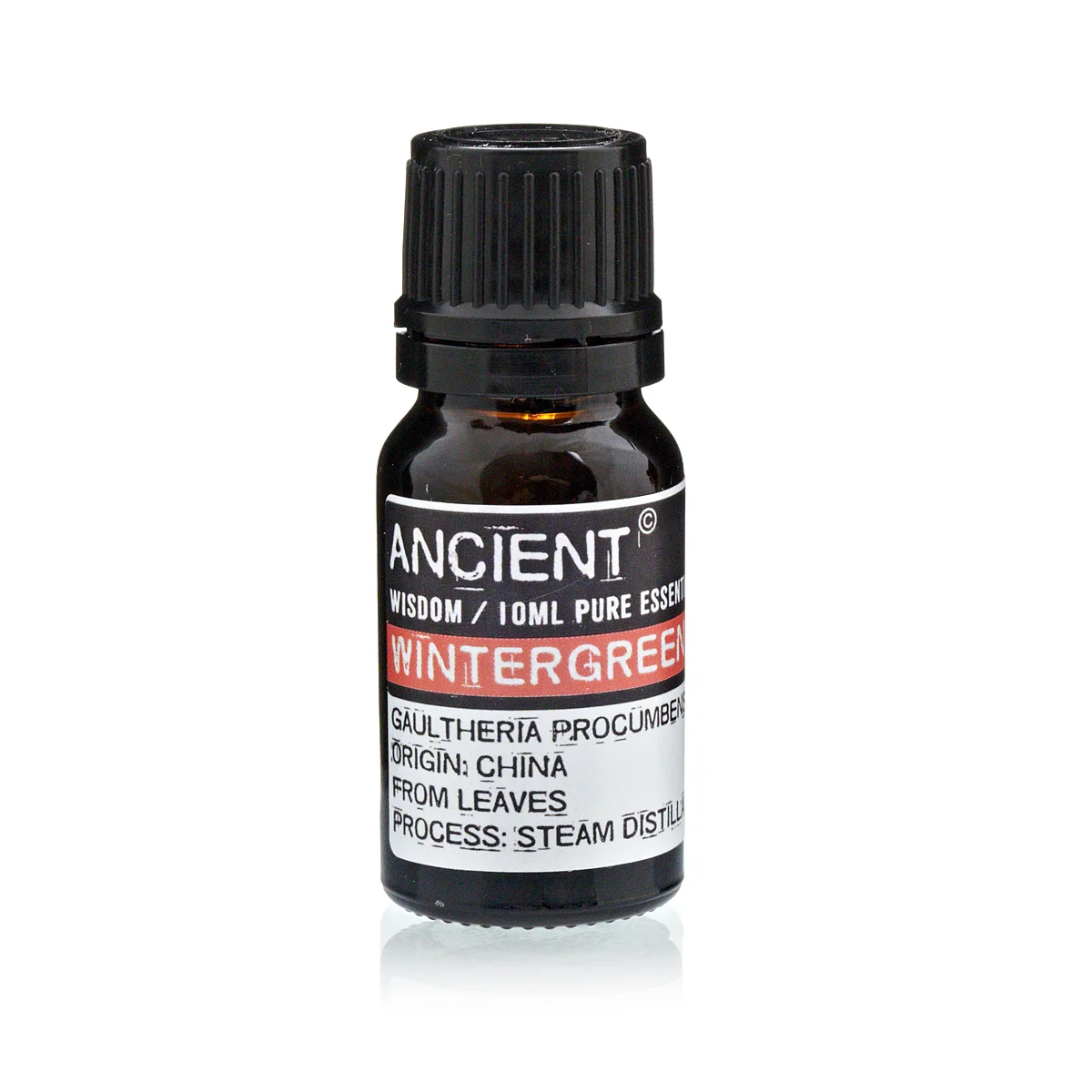 Bottle of Wintergreen essential oil 10ml