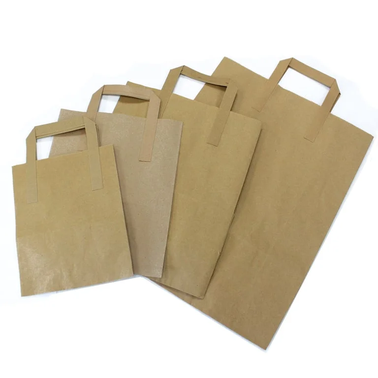 Small kraft box with dimensions 175x270x215mm
