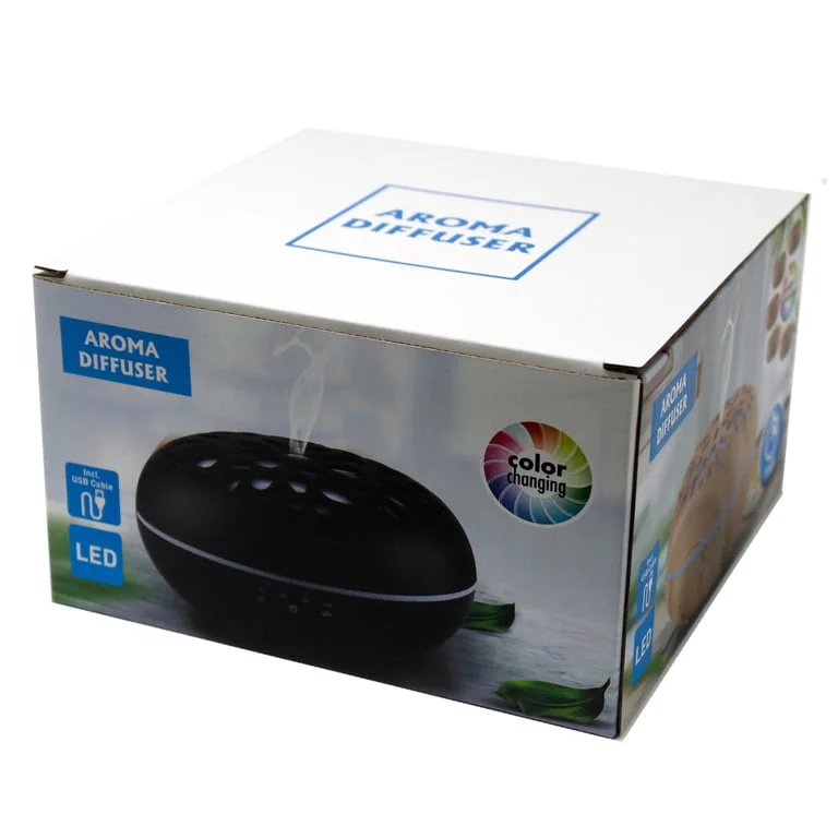 USB atomiser timer Oslo pebble with colour‑changing LED.