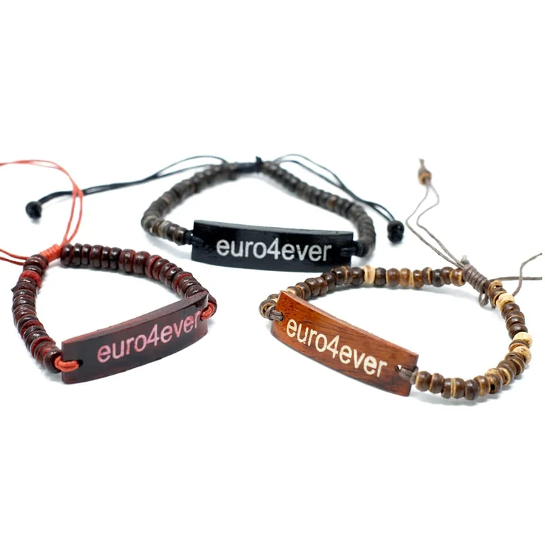 Coco slogan bracelet from Euro4Ever shown against a plain background.