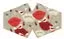 Reusable fashion face mask with oriental poppy design for adults.