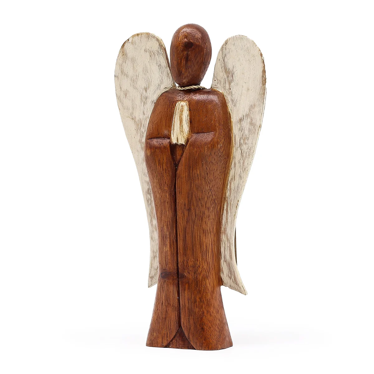 20cm decorative angel featuring Hati-Hati Angel Peace design