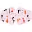 Reusable fashion face covering featuring pink cat design for adults.
