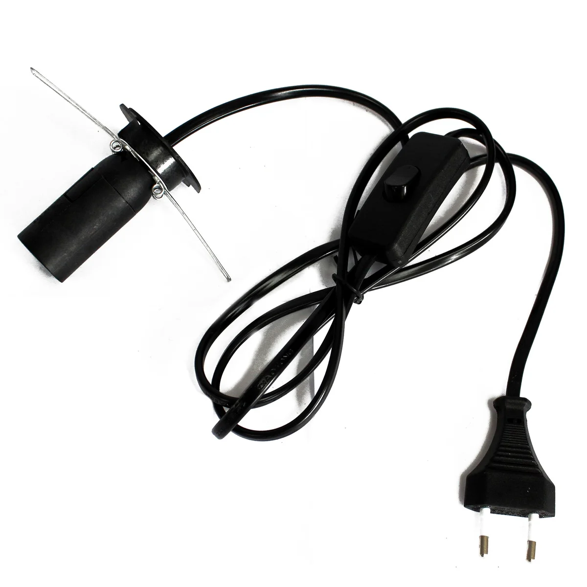 EU salt lamp replacement parts showing electrical fittings for salt lamps on a white background