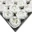 Ext large soap peony: a white crafted flower-shaped soap.