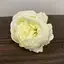 Decorative soap flower peony, large ivory, hand‑crafted floral design