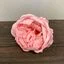 Large pink peony‑shaped decorative soap flower, coloured in soft rose hues.
