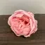 Ext large soap flower shaped like a pink peony