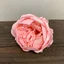 Pink peony craft soap flower, ext large large soap flower with soft petals, glossy finish.