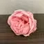 Large pink soap flower shaped like a peony, perfect for gifting