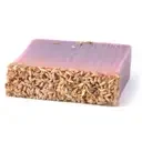 Cleopatra 100g soap bar, white slab resting on neutral backdrop