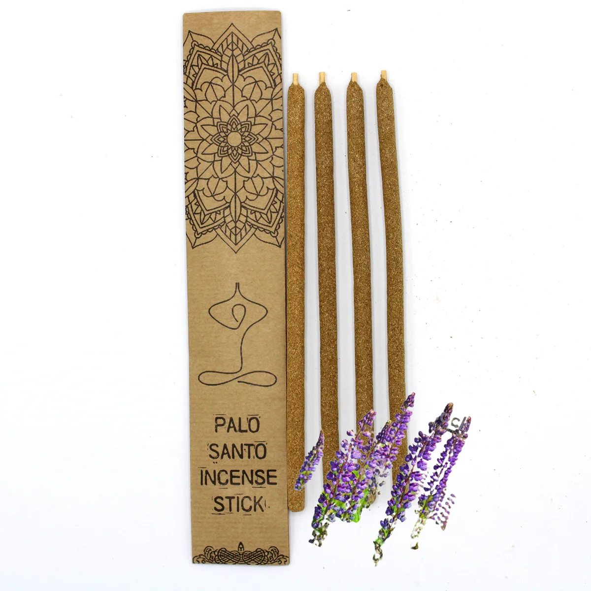 Palo Santo large incense sticks with Chipre incense scent displayed on a wooden surface
