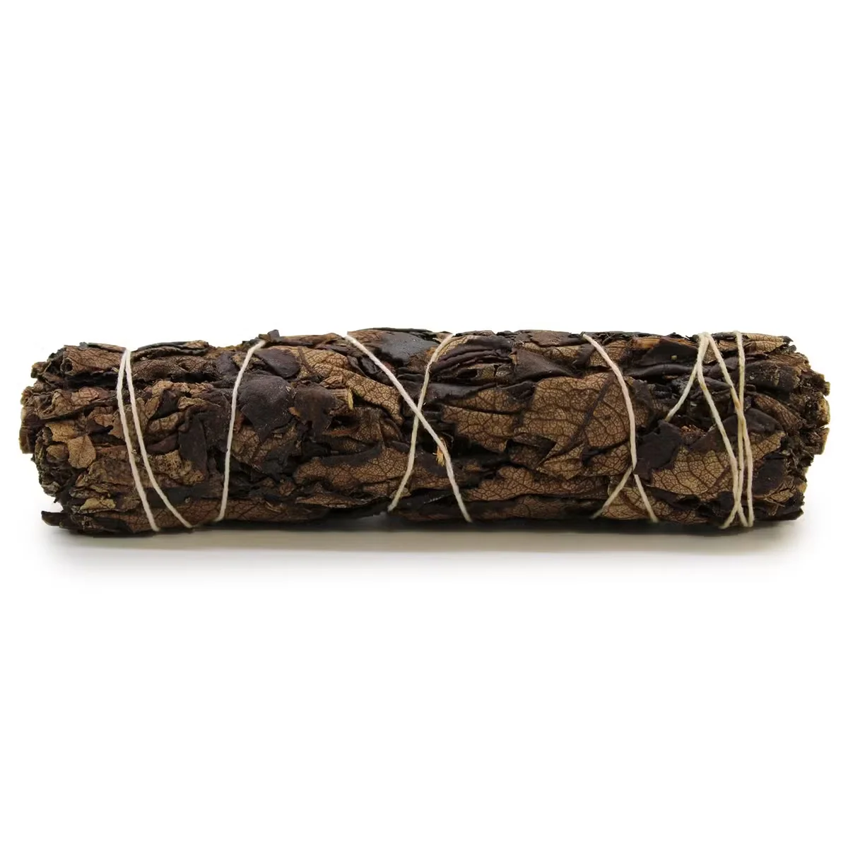 Black sage smudging stick measuring 15cm, bundled and ready for use in cleansing rituals