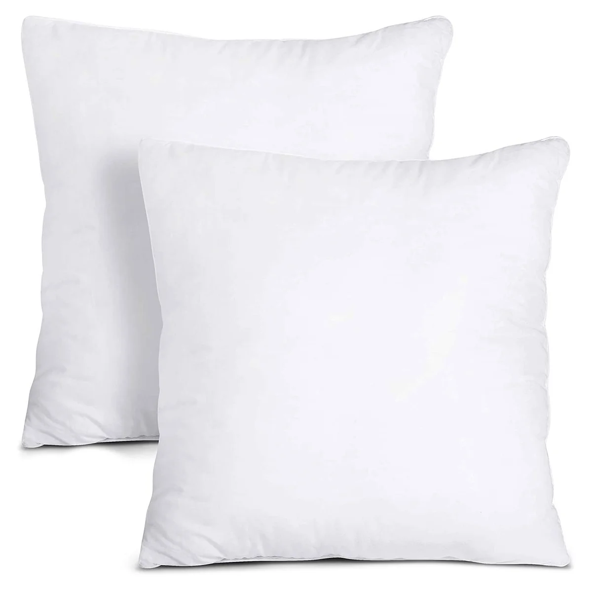 Soft white 60x60 cm cushion filler with 700gm weight, square inner cushion for home decor and comfort