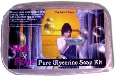DIY soap kit with 475g melt and pour soap block