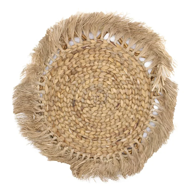 Set of six natural wall art pieces from the Kribo Collection.