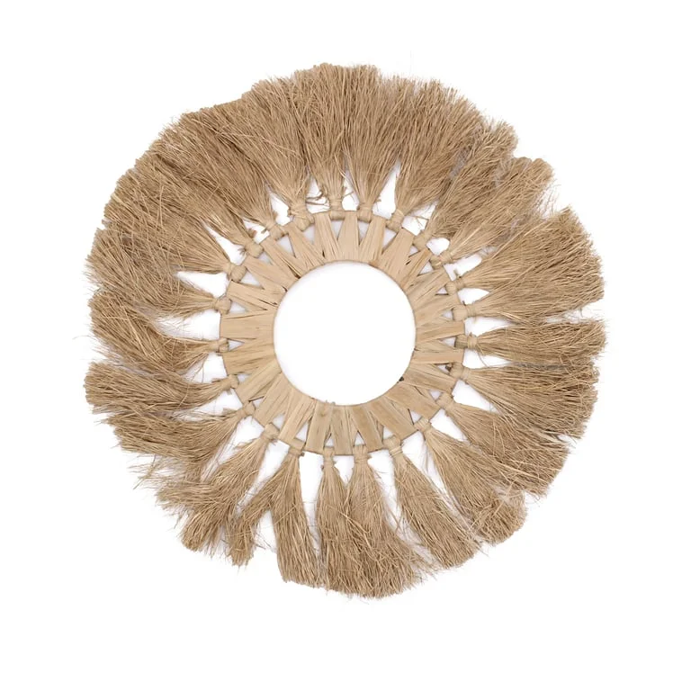 Set of six natural wall art pieces from the bintang wall art collection.