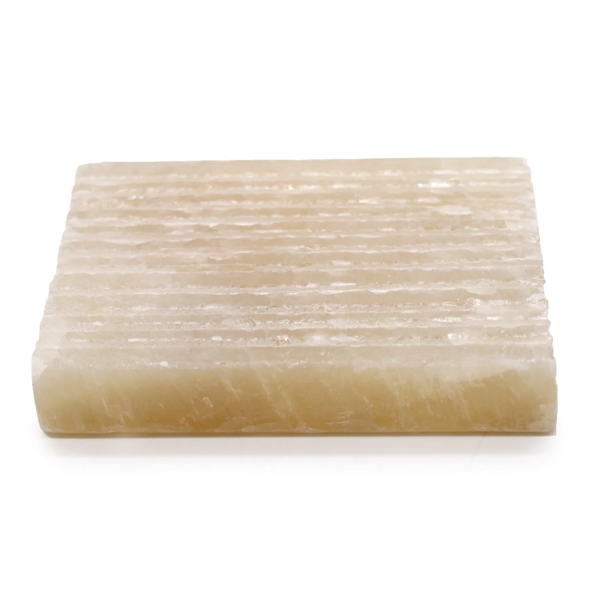 Honey Onxy square soap dish.
