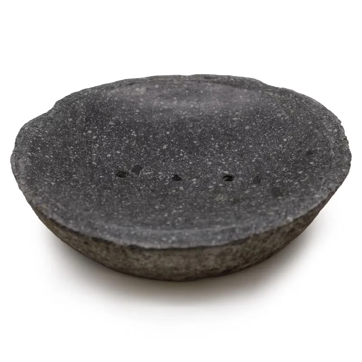 Riverstone natural stone soap dish, handmade stone soap dish for soap