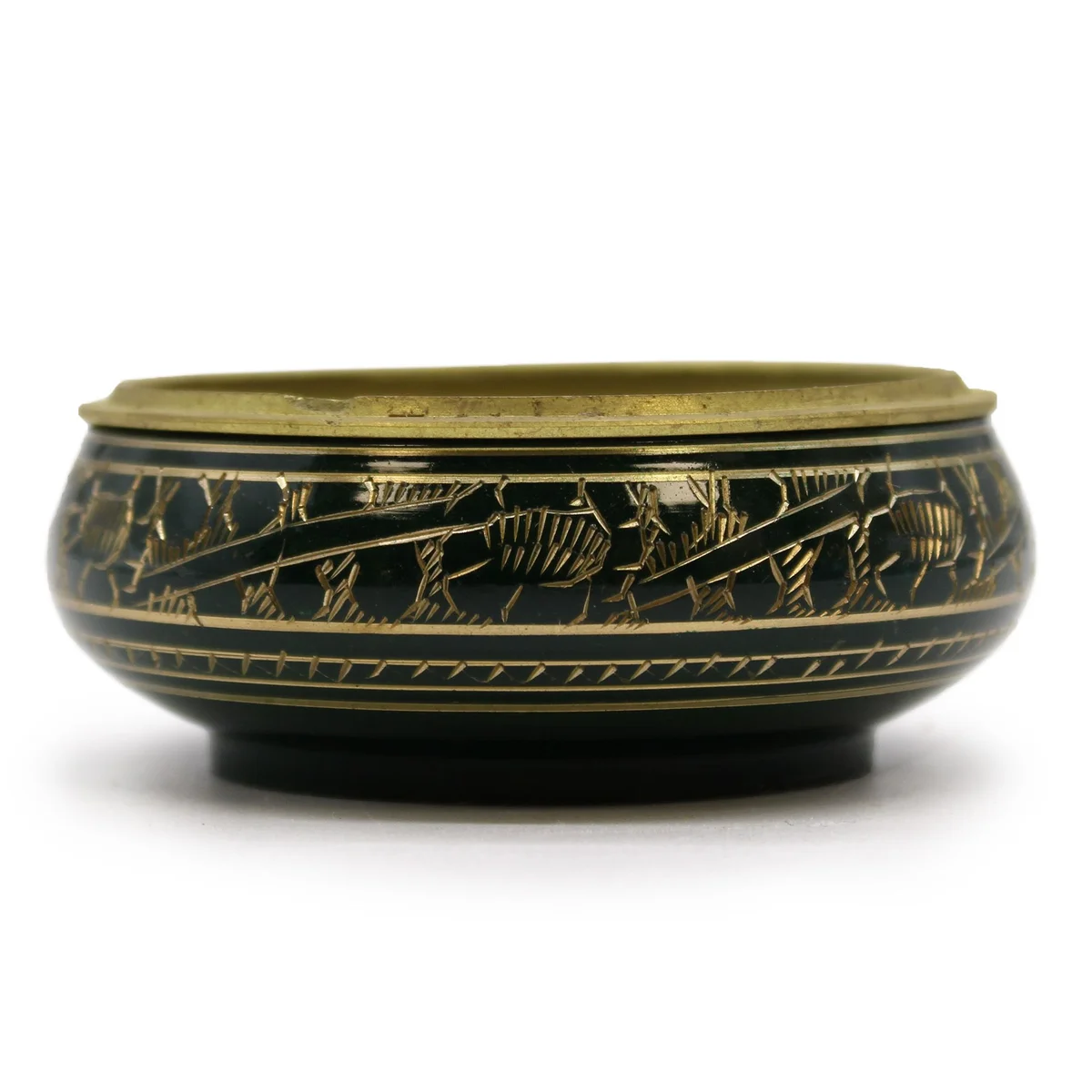 Heart-shaped chakra charcoal incense jar with colorful chakra symbols on a white background