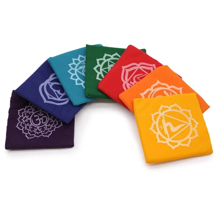 A chakra bowl gift set of pyramid singing bowls.