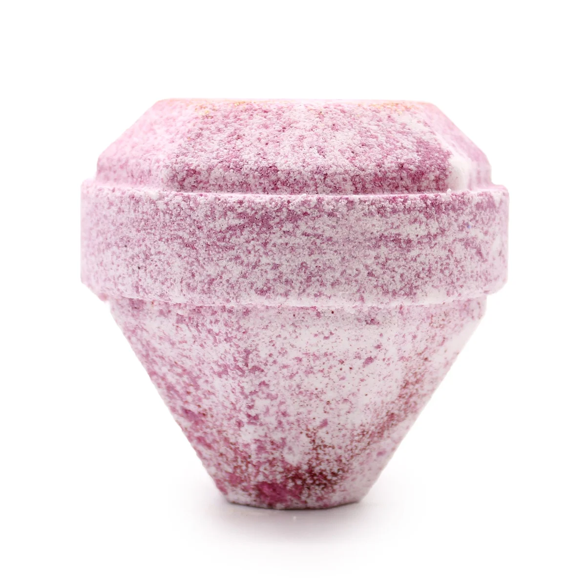 Very Berry bath bomb with a gemstone aesthetic