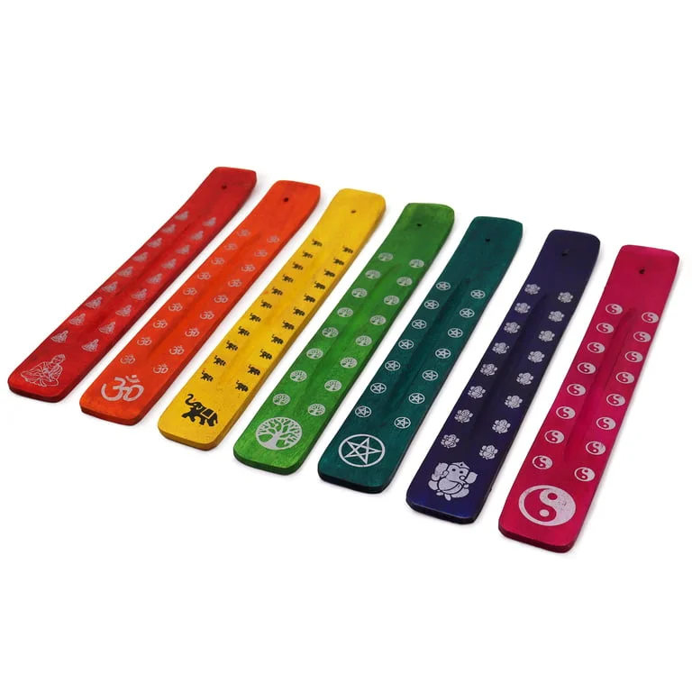 Assorted ashcatchers in various colours and designs displayed together.