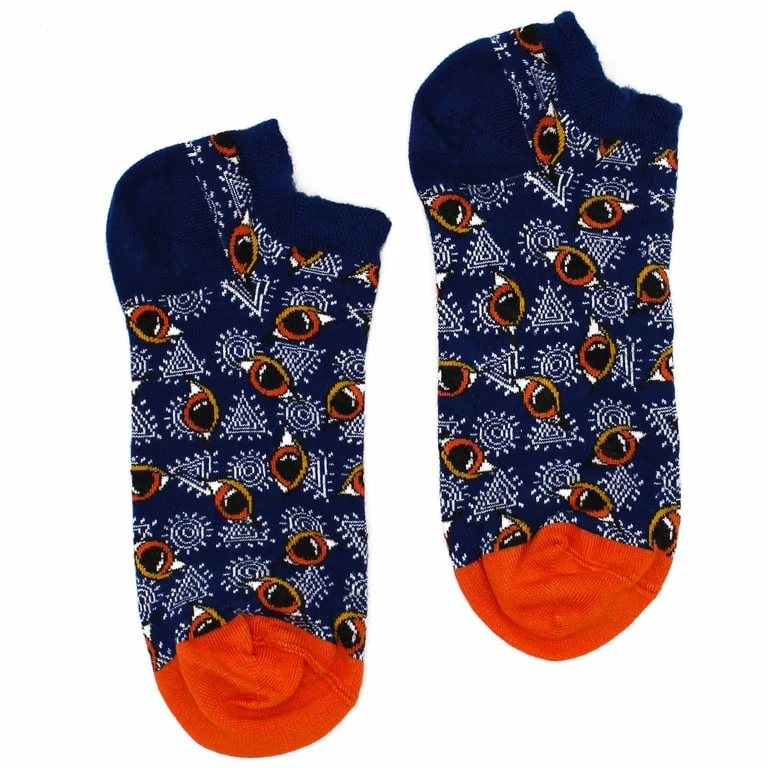 Medium low bamboo socks from Hop Hare – Egyptian Pyramyds, a bamboo socks UK favorite