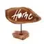 Candle holder sign with Home lettering