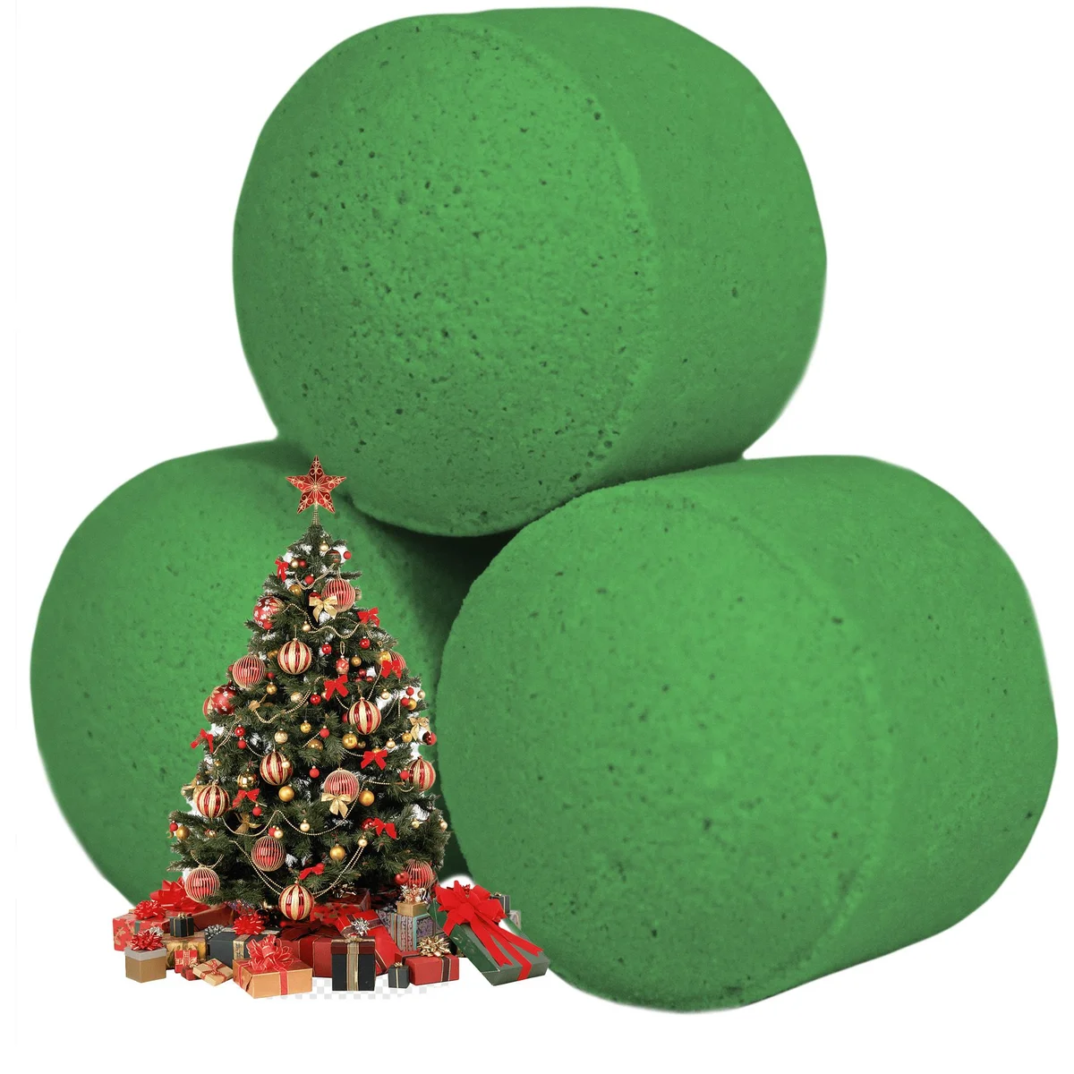 Box of 1.3Kg Festive Morning mini bath bombs UK in assorted pastel colors for relaxing baths