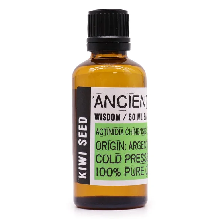 Bottle of kiwi seed oil, 50ml.