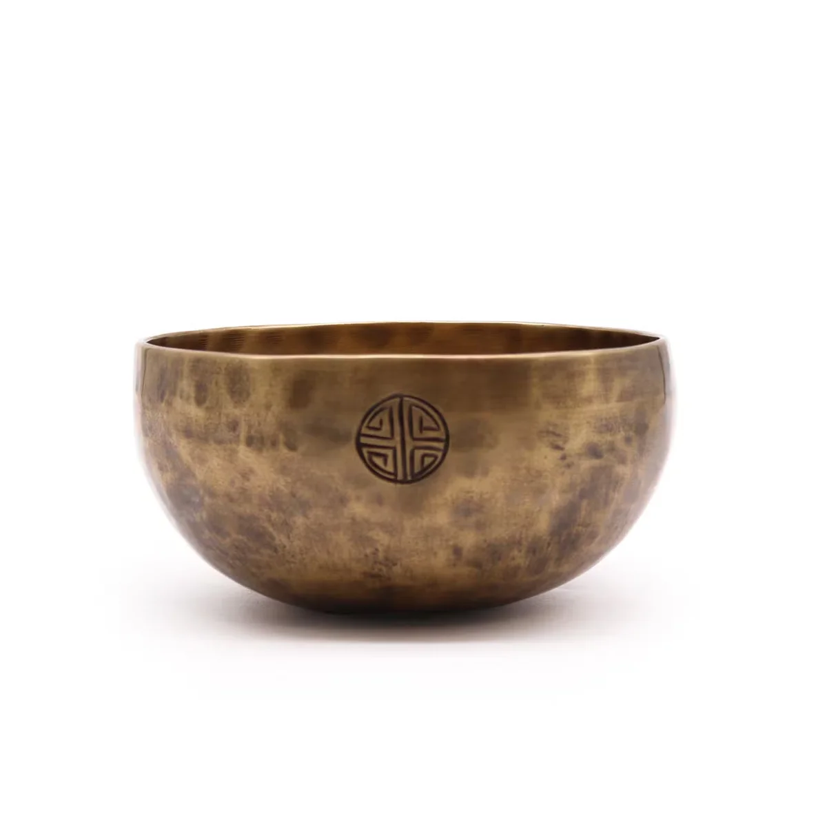 Medium Nepalese Moon Bowl weighing approximately 750g, measuring 15cm in diameter, shown on plain background